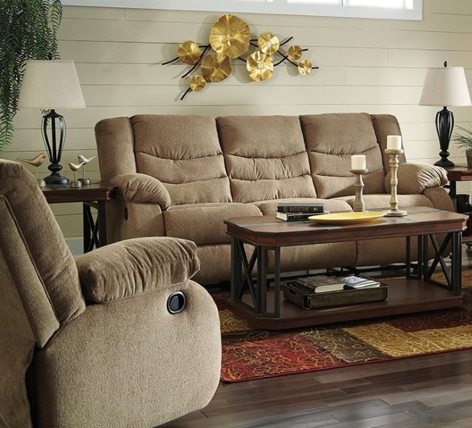 a Suede Recliner